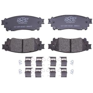 SST by Raybestos Rear Disc Brake Pad Set for 2018-2023 Toyota Camry