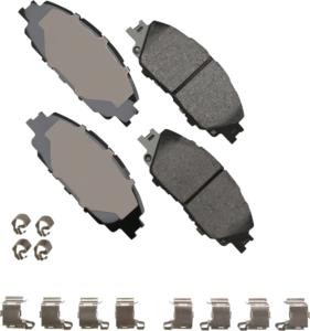 Akebono Front Disc Brake Pad Set for 2019-2024 Toyota Corolla