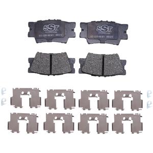 SST by Raybestos Rear Disc Brake Pad Set for 2007-2023 Toyota Camry