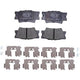 SST by Raybestos Rear Disc Brake Pad Set for 2007-2023 Toyota Camry