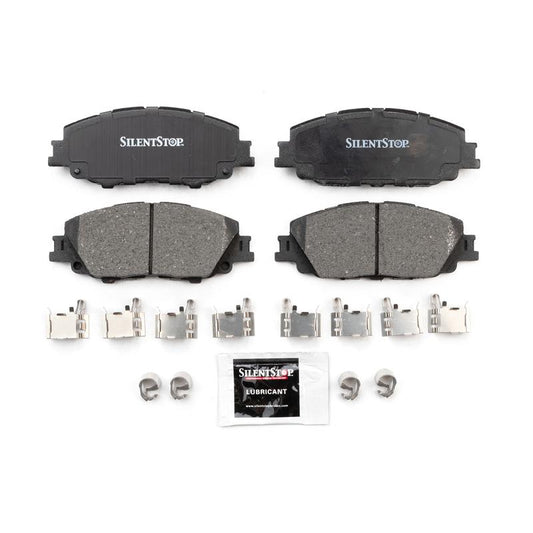 Silent Stop Friction Front Disc Brake Pad Set for 2020-2024 Toyota Corolla