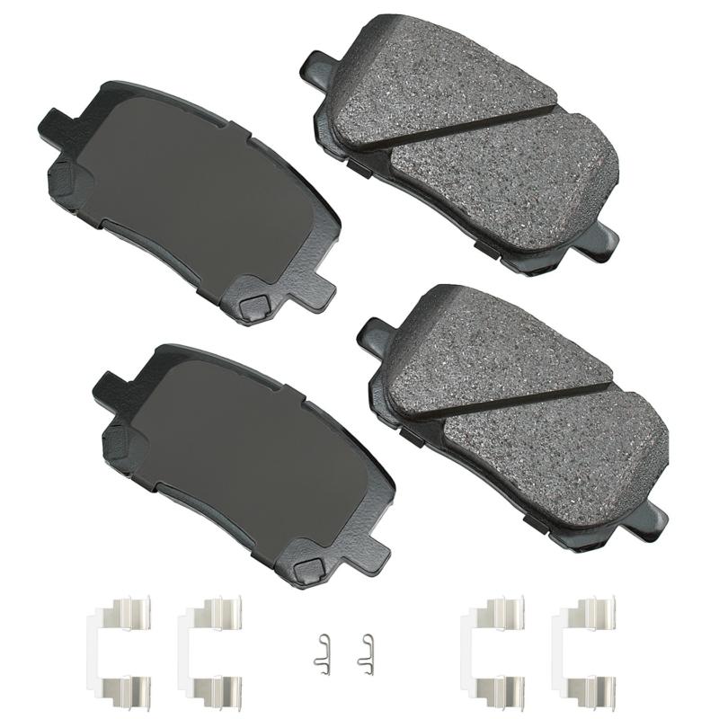 Akebono Front Disc Brake Pad Set for 2003-2008 Toyota Corolla